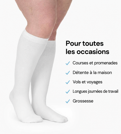 Chaussettes de compression Confort