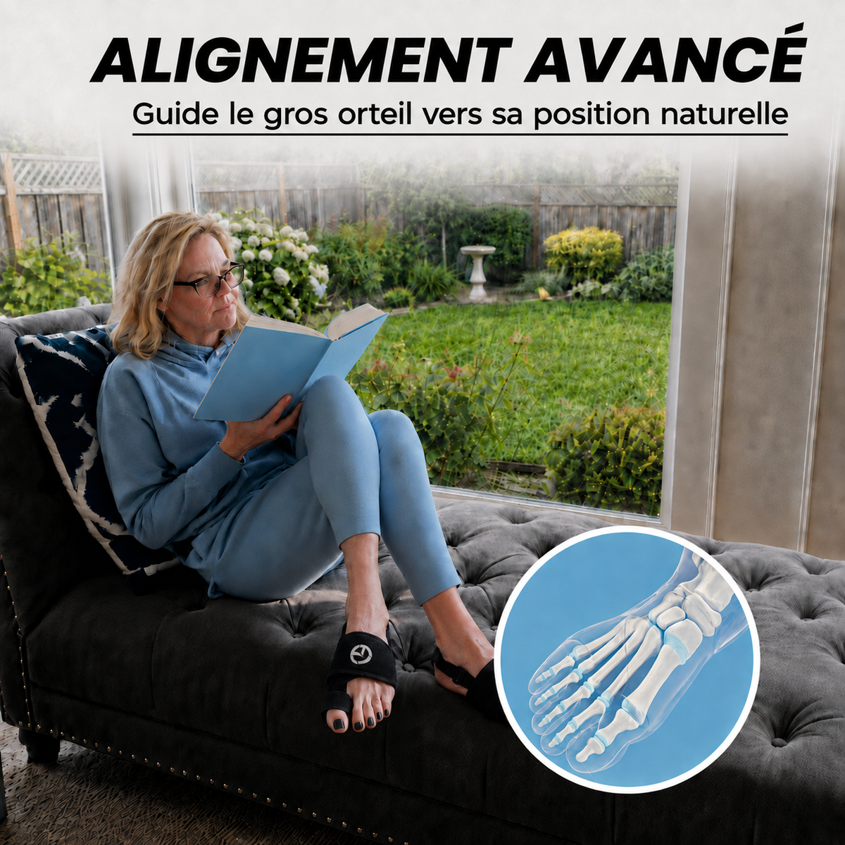 Valgux™ Attelle | Correcteur d'hallux valgus (oignon du pied)