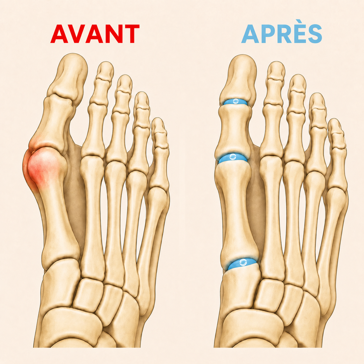 Valgux™ Attelle | Correcteur d'hallux valgus (oignon du pied)
