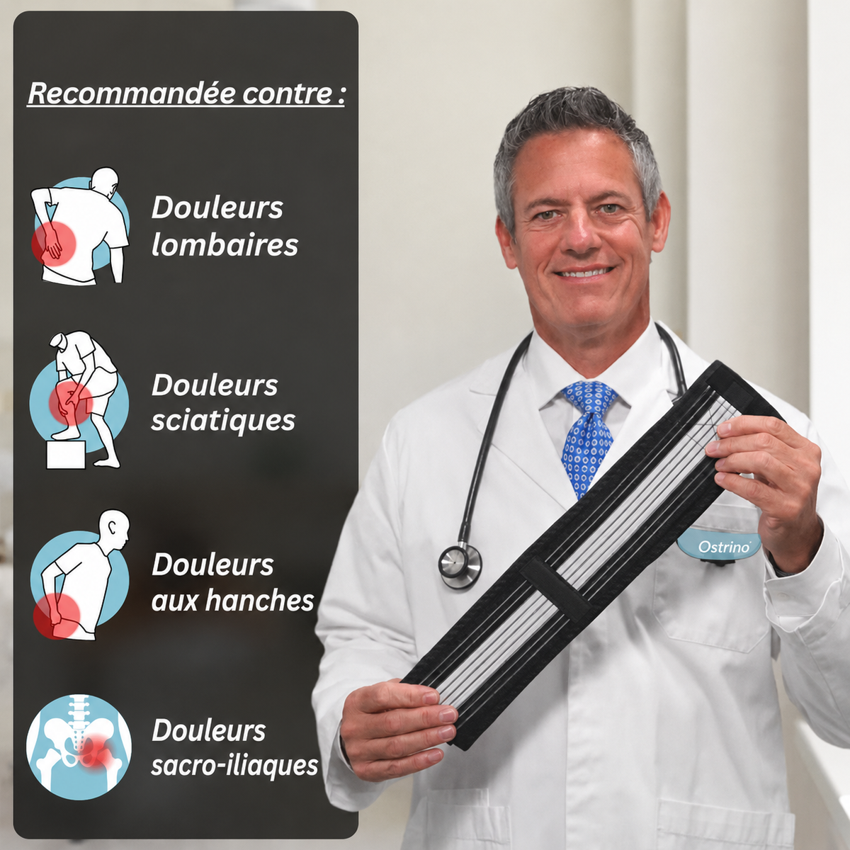 Ceinture orthopédique lombaire