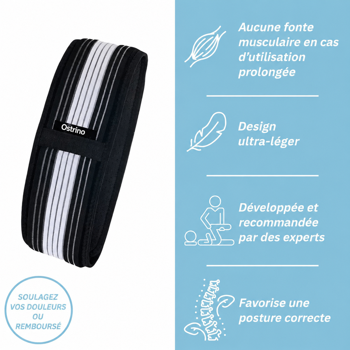 Ceinture orthopédique lombaire