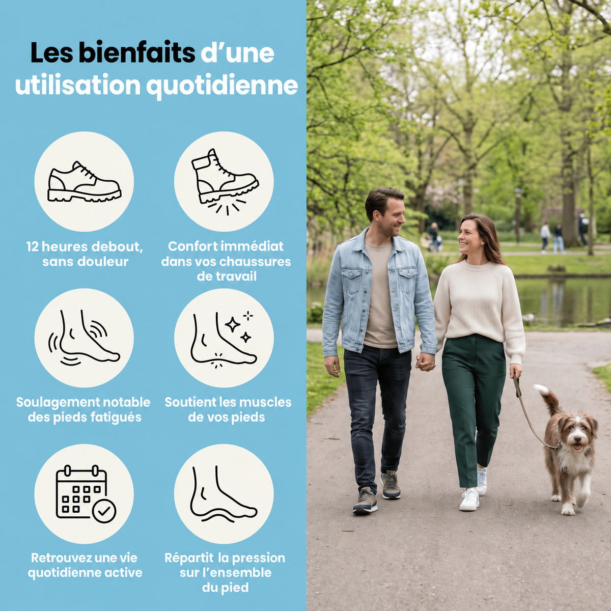 Ostrino® - Semelles de massage – Soulage l'épine calcanéenne et la fasciite plantaire